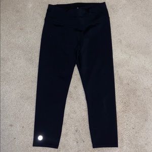 Athleta Black Capris Leggings